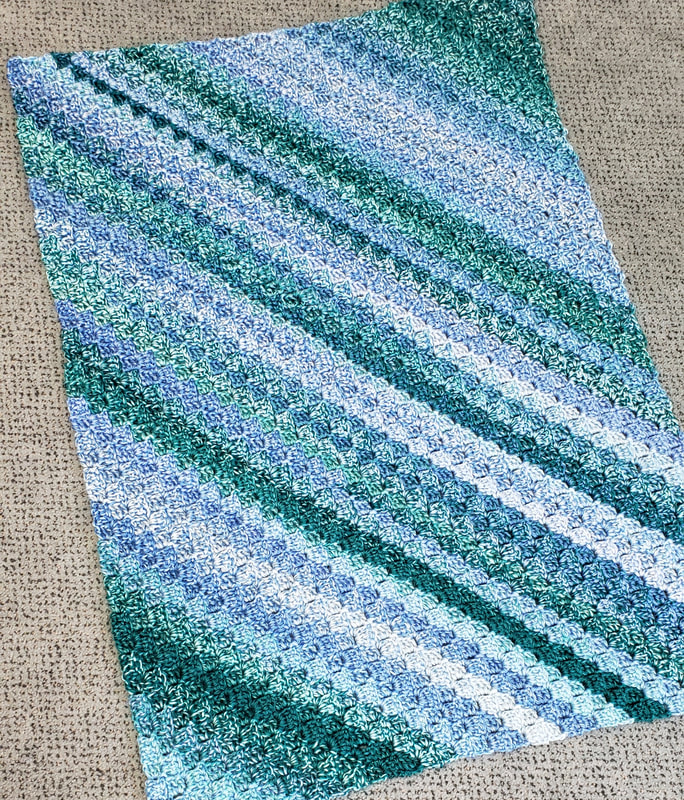 Loom Knit Baby Blanket 