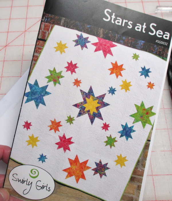 Stars at Sea quilt pattern from Swirly Girls