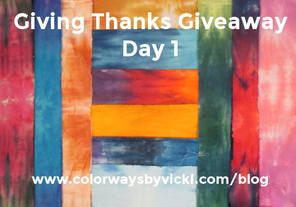 hand dyed fabric giveaway