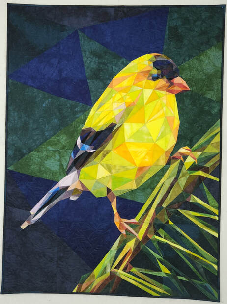 vicki welsh goldfinch hand dyed fabric