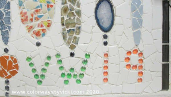 mosaic wall vicki welsh