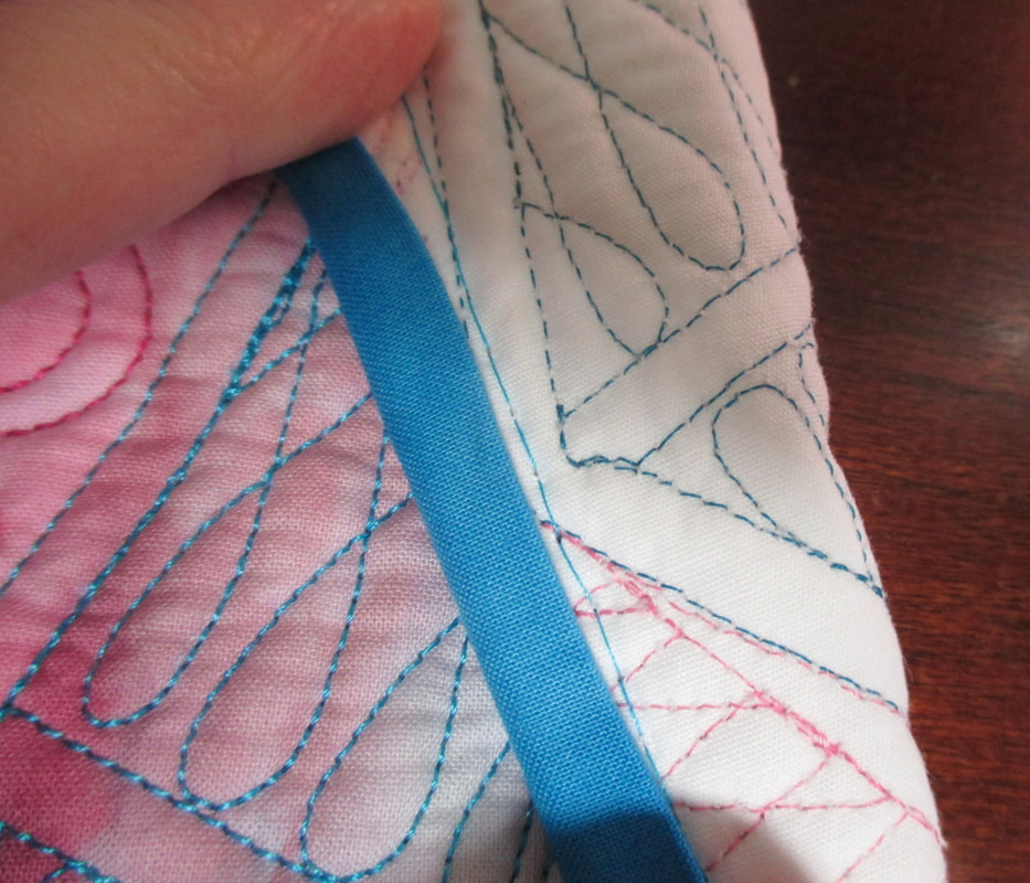 How to Bind a Quilt - no hand sewing required!