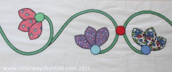 buttonhole stitch applique