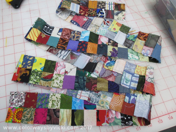 http://www.colorwaysbyvicki.com/blog/the-postage-stamp-quilt7458177
