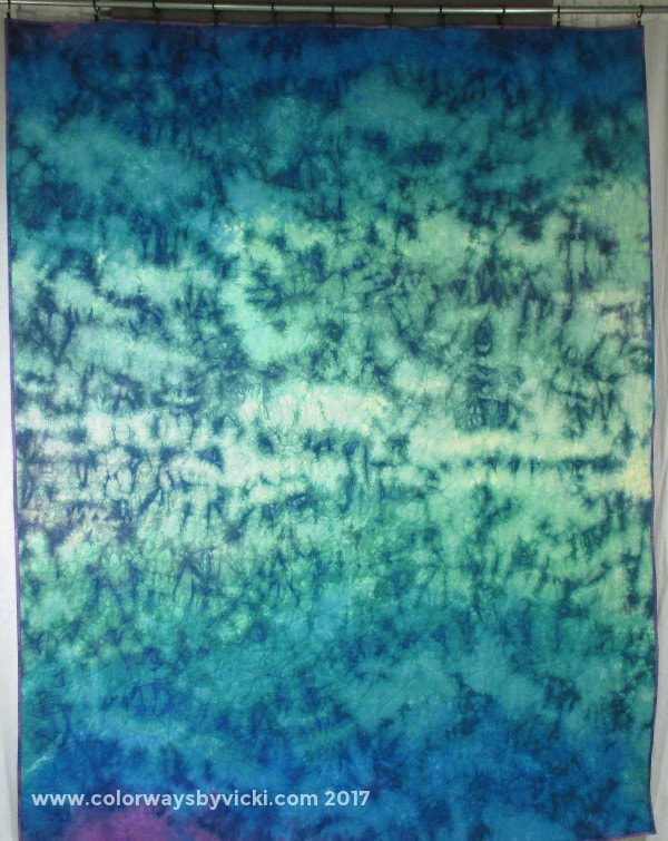 Vicki welsh hand dyed fabric
