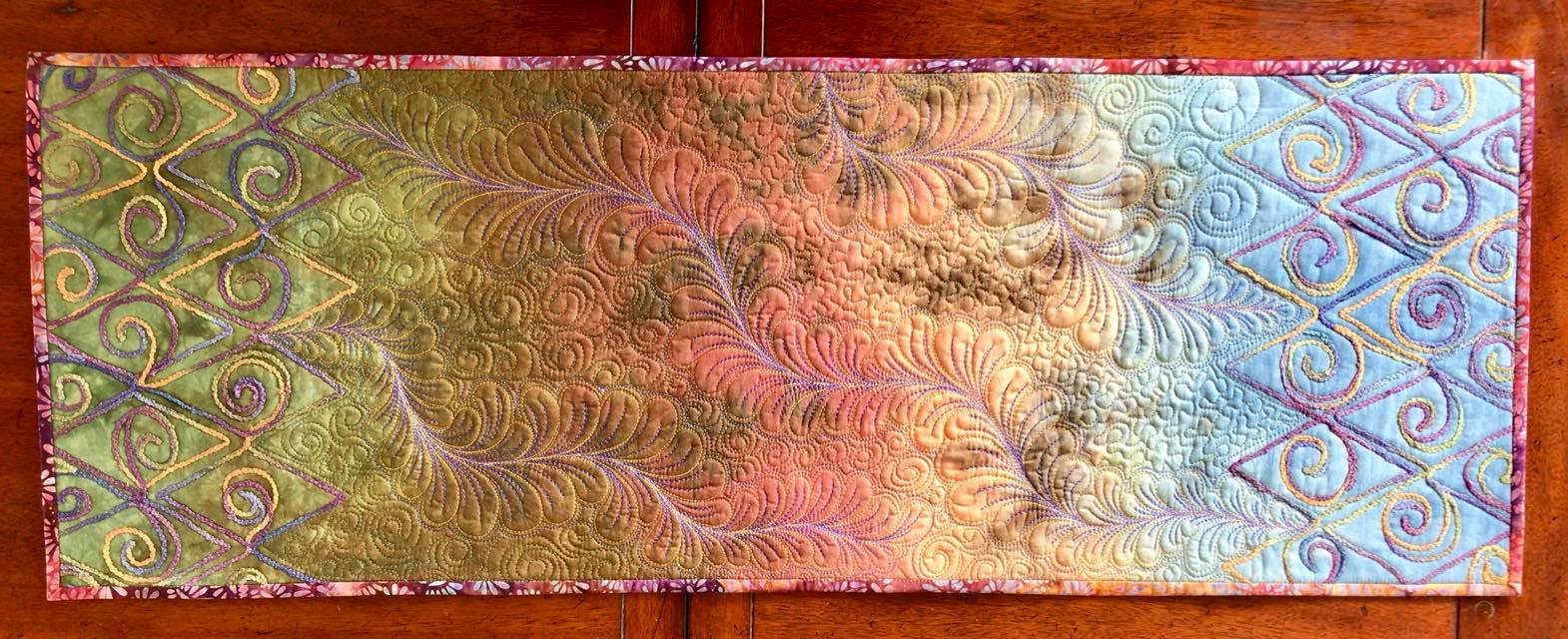 Leslie McNeil hand dyed fabric