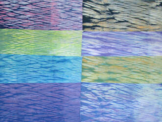 hand dyed fabric