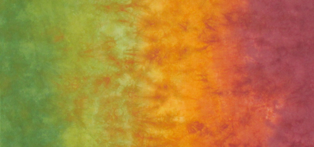 hand dyed fabric gradient